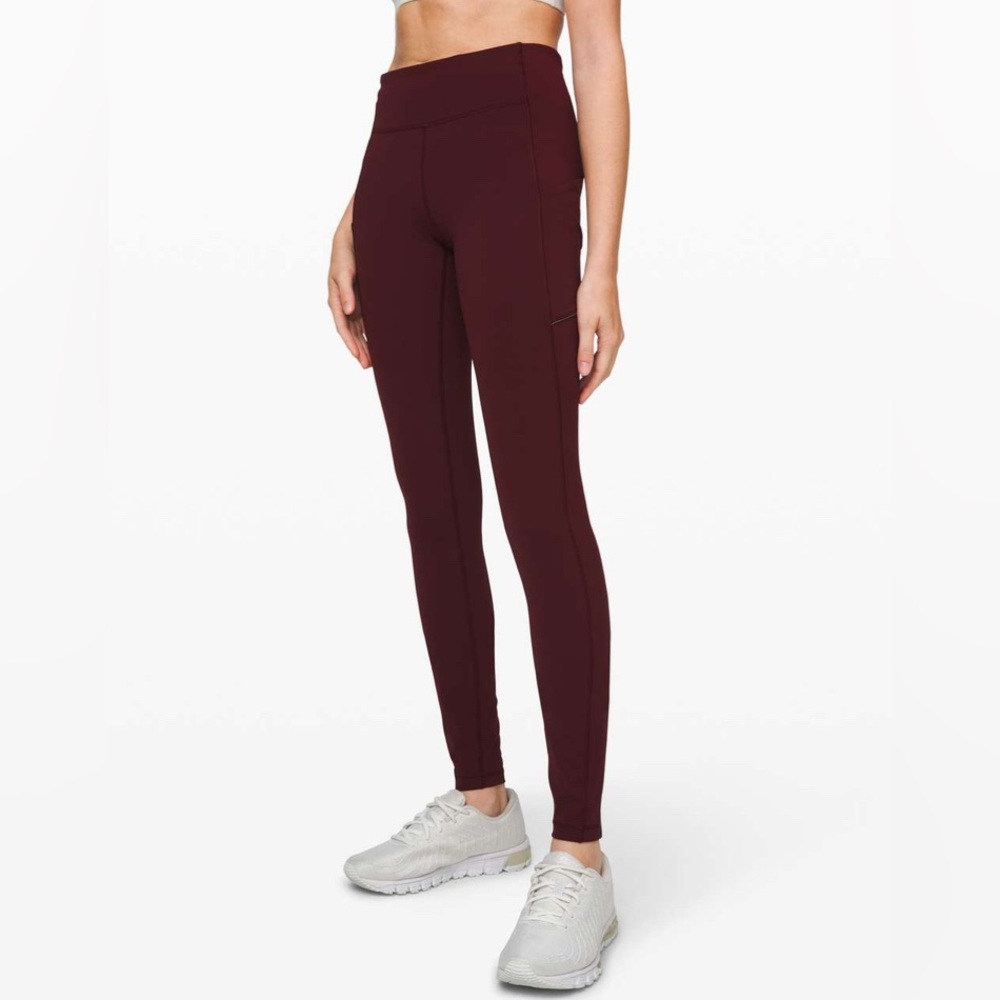 Lululemon Speed Up Tight 
31”‎ Garnet Size 4 Tall